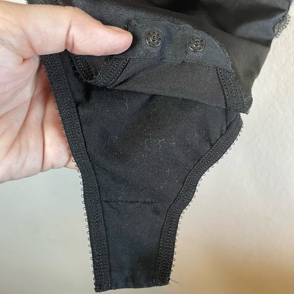 Marks & Spencer Black Lace Bodysuit Lingerie Sz 38D - Picture 4 of 5